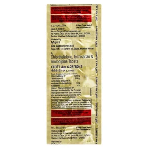 CTD-T AM 6.25/80/5 Tablet
