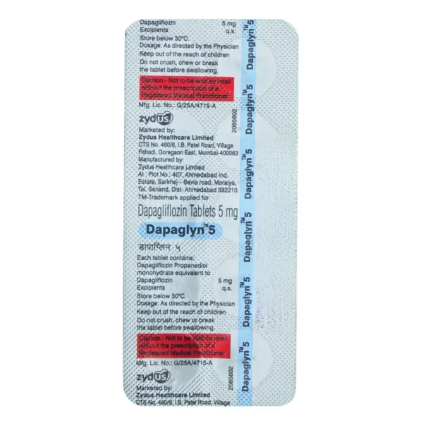 Dapaglyn 5 Tablet
