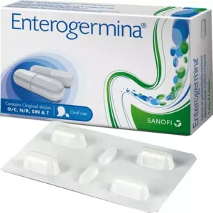 Enterogermina Probiotic Supplement | For Alterations of Intestinal Bacterial Flora & Stomach Care