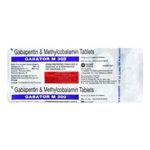 Gabator M 300mg/500mcg Tablet