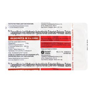 Glucreta M 5+1000 Tablet ER