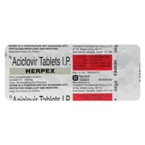 Herpex 200mg Tablet