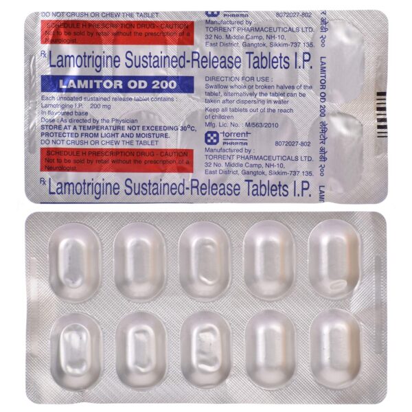 Lamitor OD 200 Tablet SR