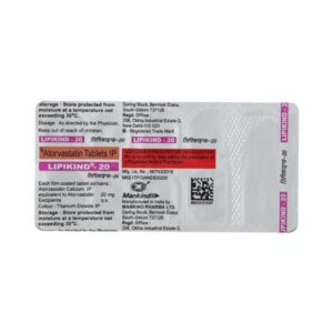 Lipikind 20mg Tablet