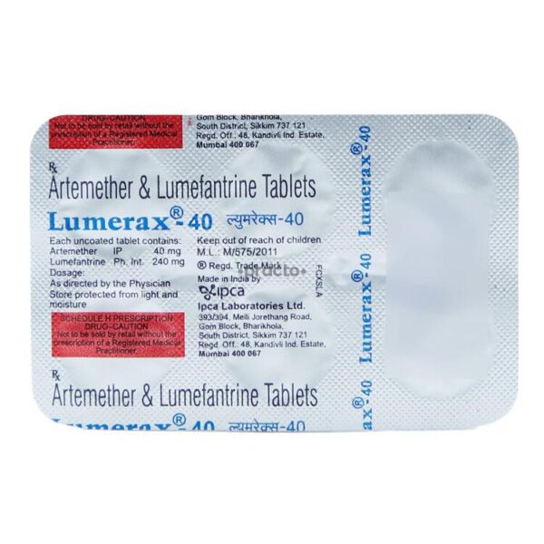 Lumerax 40mg/240mg Tablet