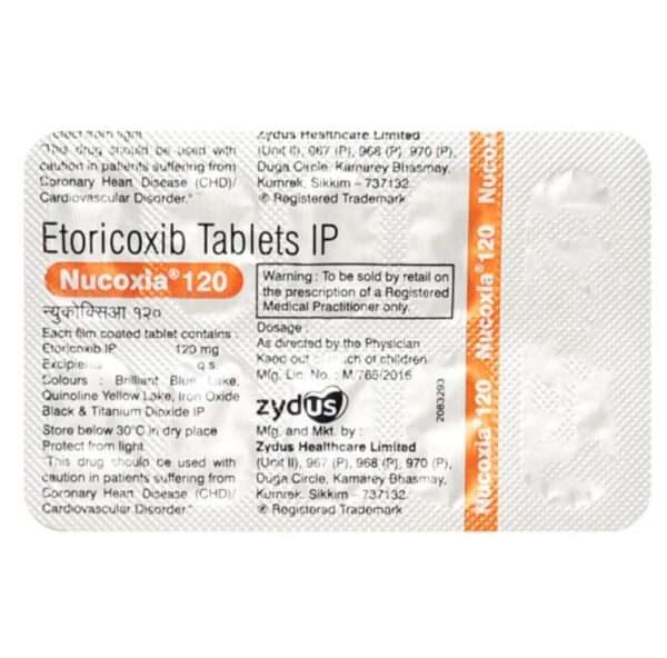 Nucoxia 120mg Tablet