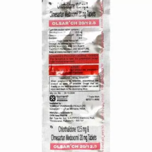 Olsar CH 20mg/12.5mg Tablet