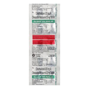 Olsar CH 20mg/6.25mg Tablet
