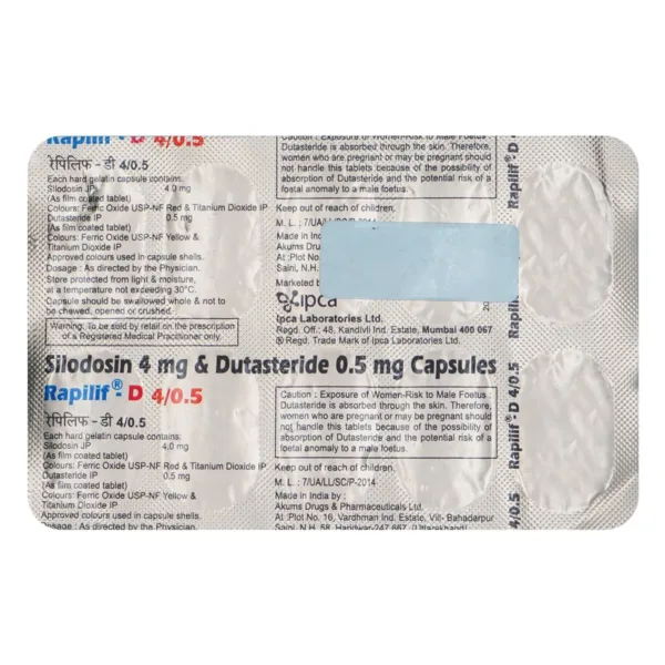 Rapilif-D 4/0.5 Tablet