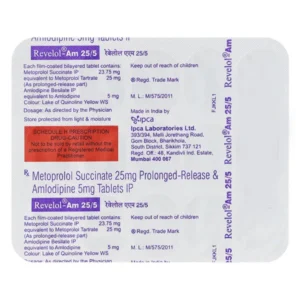 Revelol-AM 25/5 Tablet PR