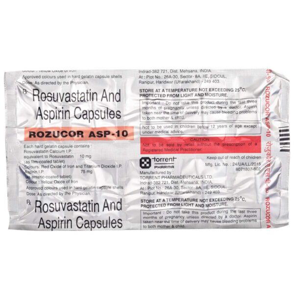 Rozucor ASP 10 Capsule
