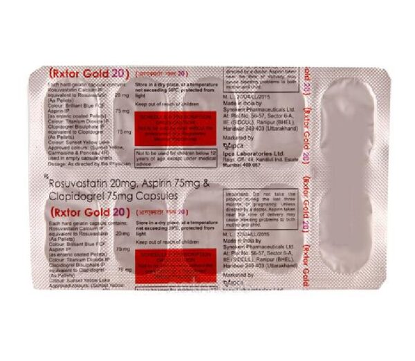 Rxtor Gold 20 Capsule