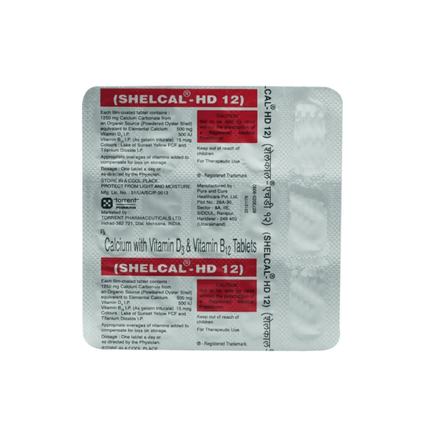 Shelcal -HD 12 Tablet