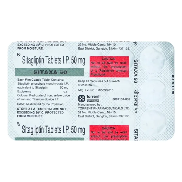 Sitaxa 50mg Tablet