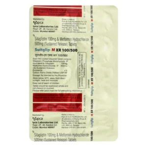 Suitglip-M XR 100/500 Tablet