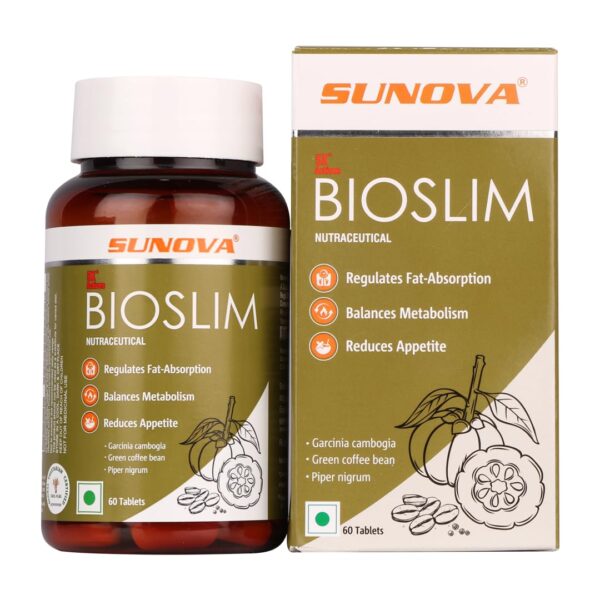 Sunova Bioslim Tablet for Weight Management | Manages Metabolism & Appetite