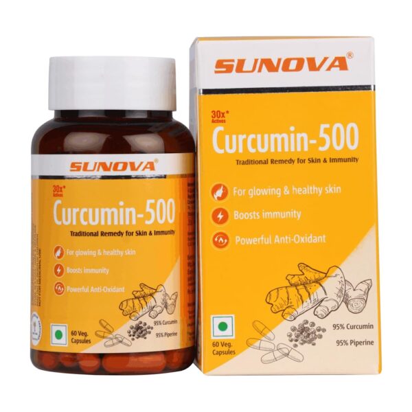 Sunova Curcumin 500 Veg. Capsule