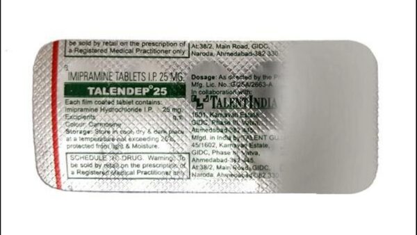 Talendep 25mg Tablet