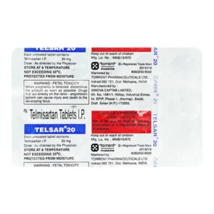 Telsar 20 Tablet