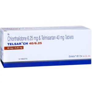 telsar ch 40mg/6.25mgtablet