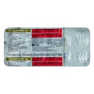 Telsar CHM 25 Tablet