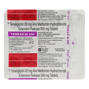 Teneza-M 500 Tablet ER