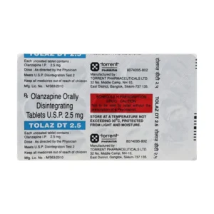 tolaz dt 2.5mg tablet