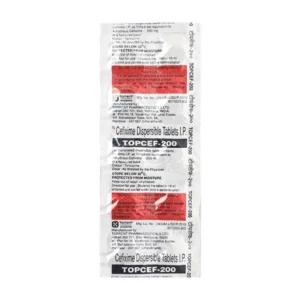 Topcef 200 Tablet DT