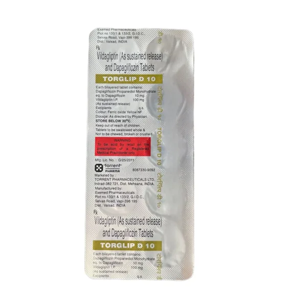 Torglip D 10 Tablet SR
