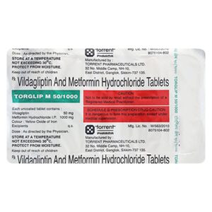 Torglip M 50/1000 Tablet