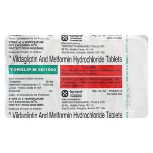 Torglip M 50/1000 Tablet