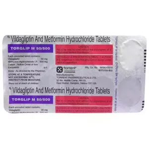 torglip m 50+500mg tablet