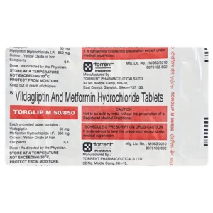 Torglip M 50/850 Tablet