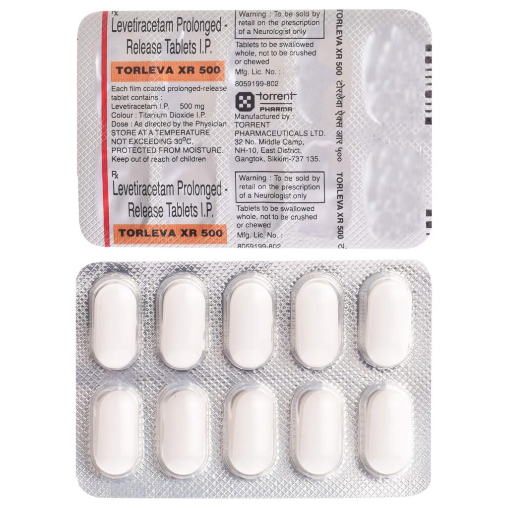 Torleva Injection Torleva XR 500mg Tablet