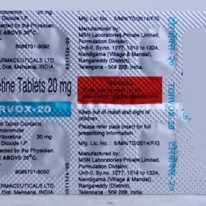 Torvox 20 Tablet