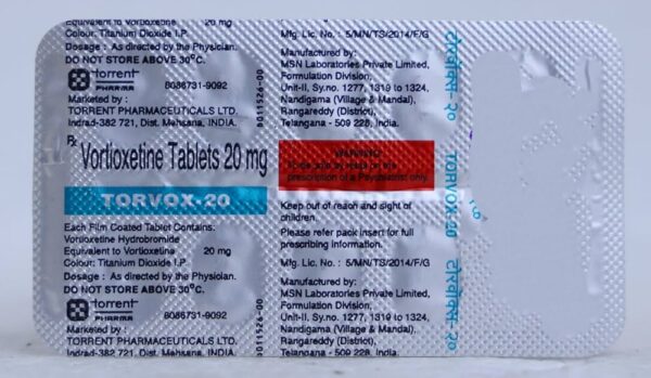 Torvox 20 Tablet