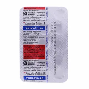 Trika 0.25mg Tablet