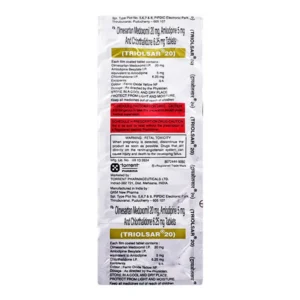 Triolsar 20 Tablet