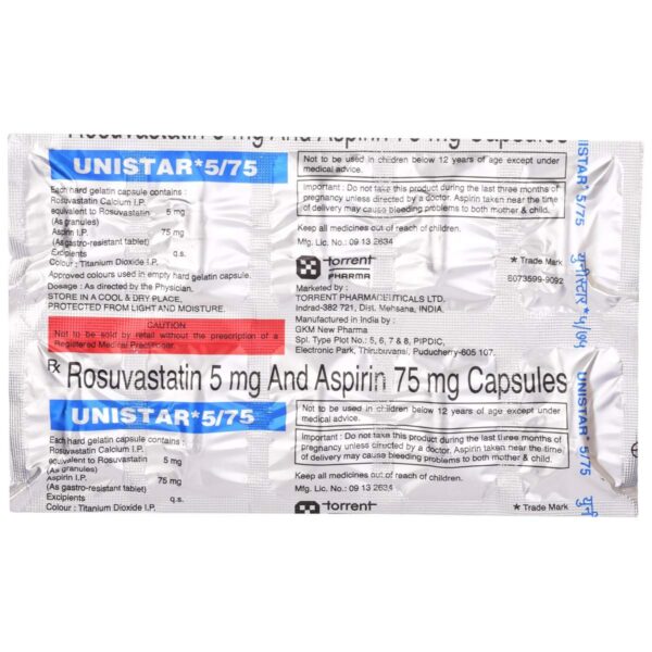 Unistar 5/75 Capsule