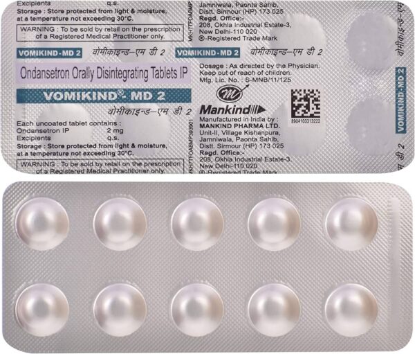 Vomikind-MD 2mg Tablet