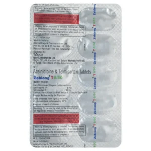 Zeblong T 80mg/8mg Tablet