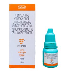 Andre I-Kul Eye Drop 10ml bottle - Camphor, Menthol, Naphazoline and Phenylephrine