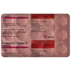 Vertin 24 Tablet