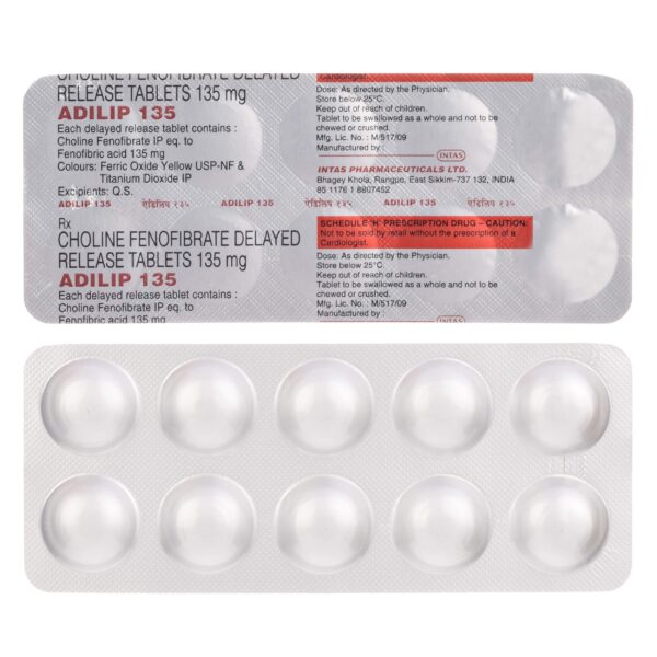 Adilip 135 Tablet