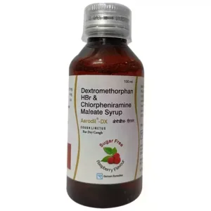 Aerodil-DX Syrup Raspberry Sugar Free