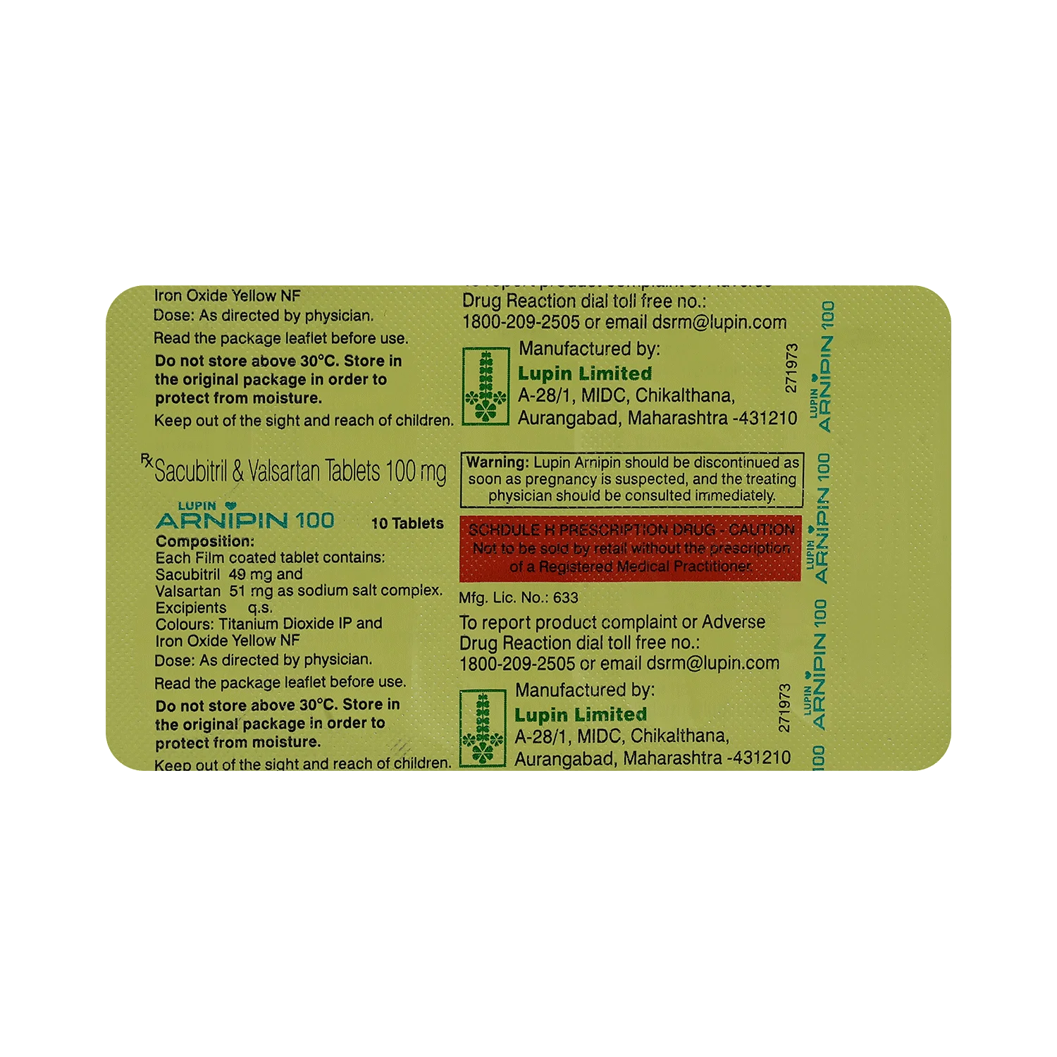 arnipin 100mg tablet Arnipin 100 Tablet