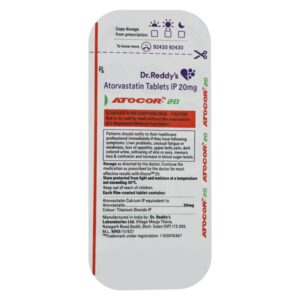 Atocor 20 Tablet