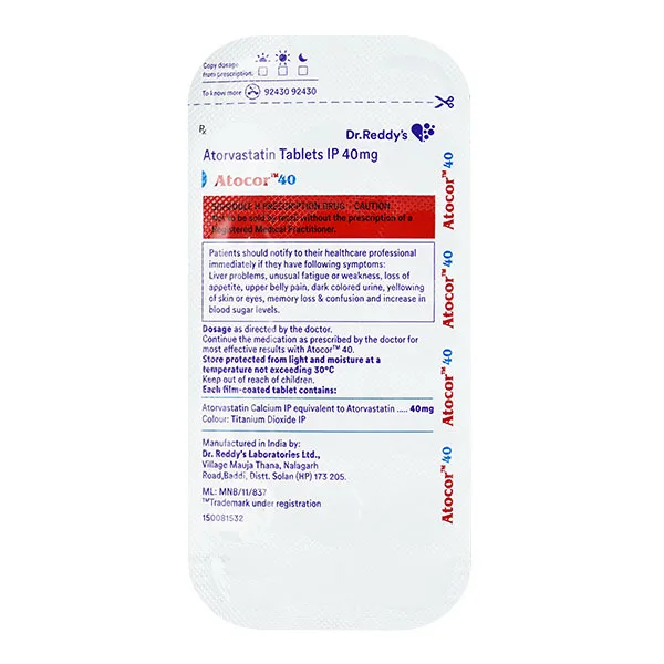 Atocor 40 Tablet