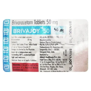 Brivajoy 50 Tablet Brivajoy 50 Tablet, Brivajoy 50 Tablet price, Brivajoy 50 Tablet alternatives, Brivaracetam