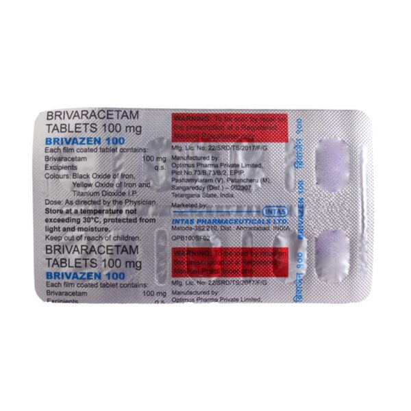 Brivazen 100mg Tablet